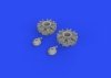 Eduard 672275 B-25J engines EDUARD/HASEGAWA 1/72